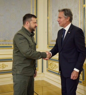 Держсекретар США Блінкен прибув до Києва (доповнено)