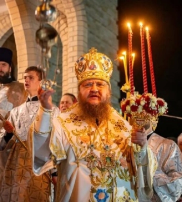 У прокуратурі пояснили, чому митрополит Черкаської єпархії УПЦ правив у Великодню ніч