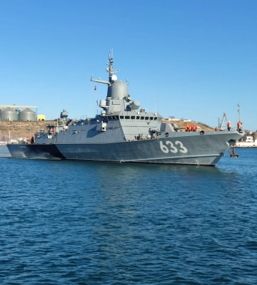 росіяни заявляють, що Україна потопила в Криму ще один корабель, ймовірно, ракетоносій
