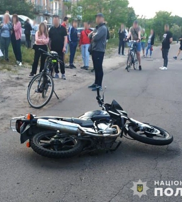 На Львівщині збили велосипедиста: його госпіталізували