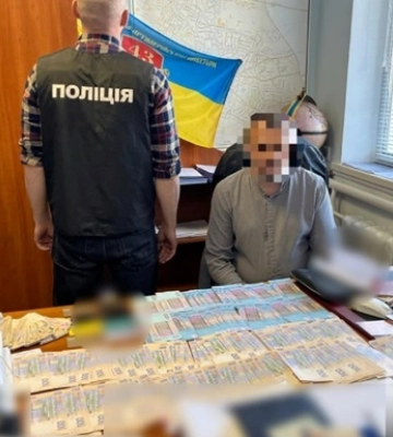 Затримано керівника філії Київоблгазу: вимагав 250 тис грн хабаря