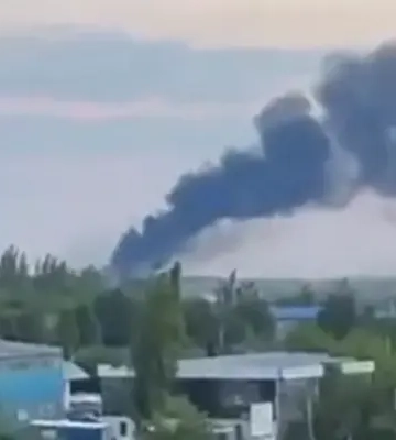 ЗСУ вдарили по складу з пальним на окупованій Луганщині, там пожежа ‒ Лисогор