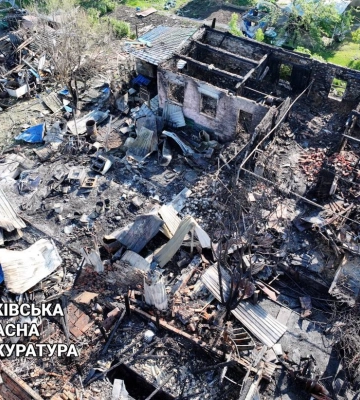 Наслідки нічних обстрілів Харкова. ФОТОрепортаж