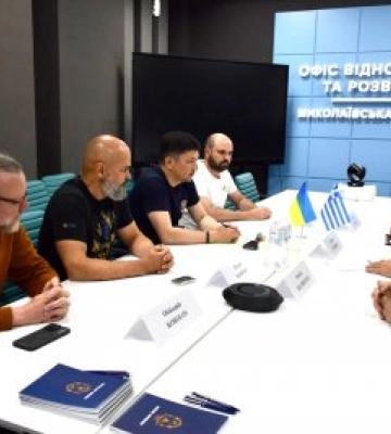 Віталій Кім зустрівся зі Спеціальним уповноваженим МЗС Греції з питань України Спірідоном Ламбрiдiсом