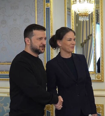 Володимир Зеленський зустрівся з главою МЗС Німеччини