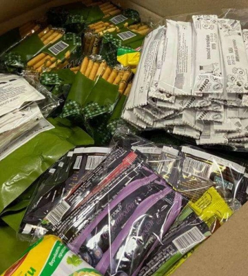 В Днепре переселенцы получают бесплатные продуктовые наборы