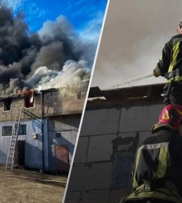 В Киеве произошел крупный пожар на СТО: в ГСЧС объяснили, что случилось
