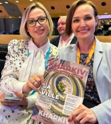 Харків’яни представили потенційним інвесторам у Люксембурзі проєкт безпечного підземного містечка