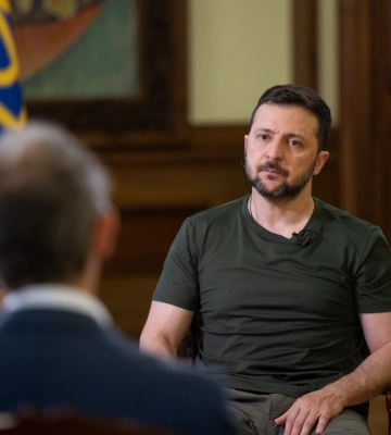 Звернення Володимира Зеленського наприкінці 817-го дня війни