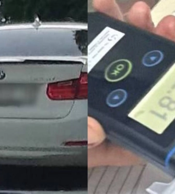 У Рівному п’яний водій BMW проїхав пішохідний перехід на «червоне»
