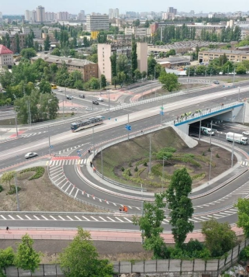 У Києві завершили роботи на Дегтярівському шляхопроводі - відкрили заїзди та з’їзди