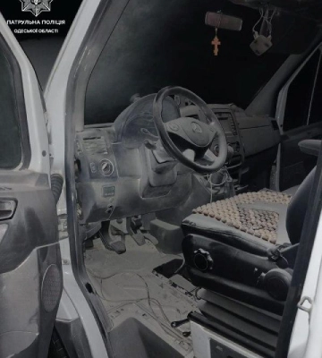 На трасі в Одеській області загорівся пасажирський автобус