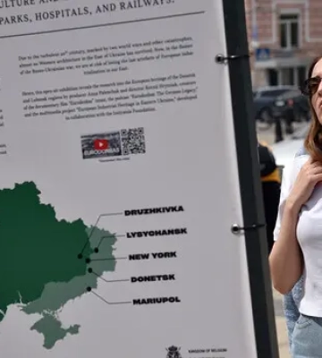 У Києві презентували вуличну виставку про культурну спадщину Донеччини та Луганщини
