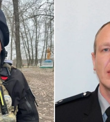 Стало известно имя полицейского, погибшего в Волчанске в служебном авто