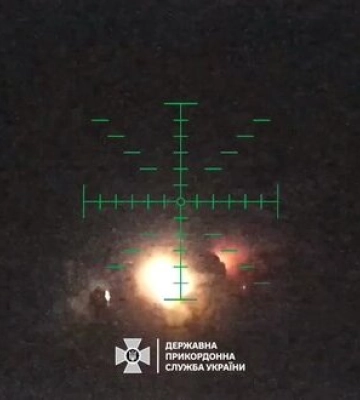 Прикордонники бригади &quot;Помста&quot; нищать позиції та техніку окупантів з українського БпЛА Vampire. ВIДЕО
