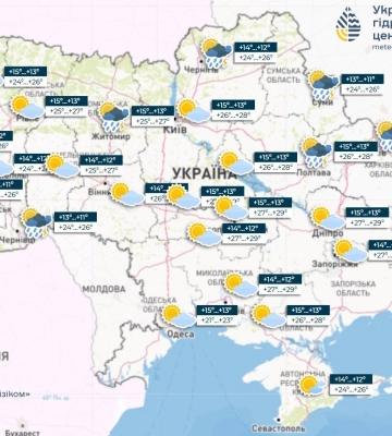 В Україні прогнозують 30-градусну спеку та грози: якою буде погода у Дніпрі 23 травня