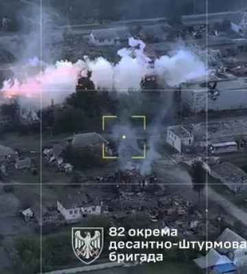 Воїни 82 ОДШБр знищили групу російської піхоти у Вовчанську. ВIДЕО