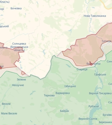 Всі 10 боєзіткнень на Харківському напрямку відбулися у районі села Липці. Одне з них ще триває, - Генштаб