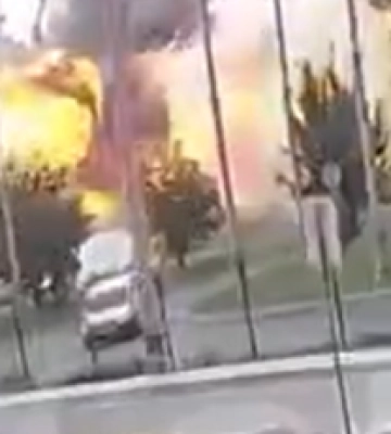 Удар КАБом по Харкову: з&#039;явилось відео моменту прильоту