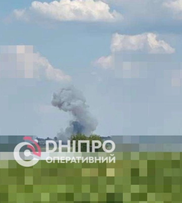 В пригороде Днепра слышали взрыв: силы ППО сбили вражескую ракету