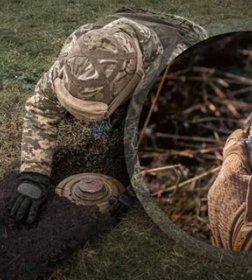 У Генштабі запевнили, що лише у 2024 році встановили на Харківщині "десятки тисяч мін". Фото
