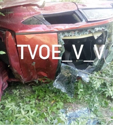 На Волині легковик злетів у кювет, водія госпіталізували
