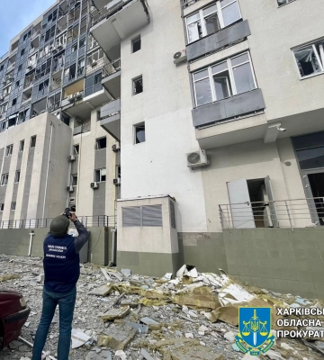 Министр МВД показал последствия «прилета» по Харькову, уже 17 пострадавших