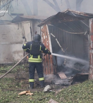 Наслідки російських обстрілів Харкова показала ДСНС