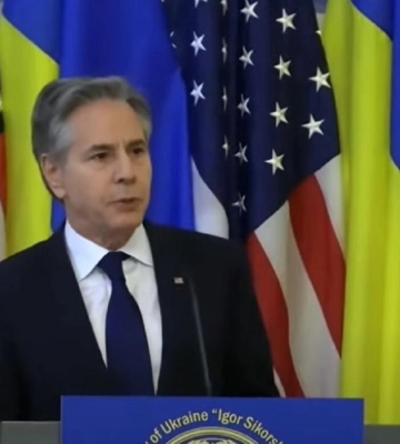 Соединенные Штаты приближают Украину к НАТО и впоследствии введут ее в Альянс, - Блинкен