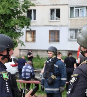 Удар КАБом по Харькову: появилось видео момента прилета