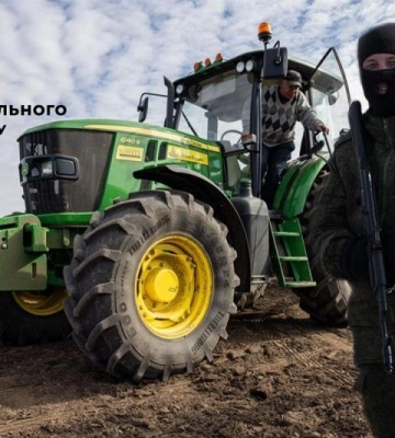 На Херсонщине фермеры вынуждены платить 10-15% дани коллаборационистам за продажу урожая