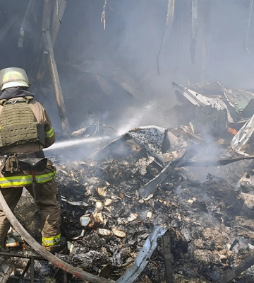 Росіяни вбили шістьох та поранили 11 мирних працівників типографії в Харкові