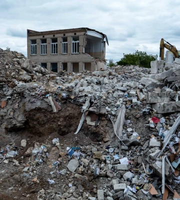 Замість пошкодженого через обстріли ліцею у Первомайському хочуть створити тимчасовий навчальний центр