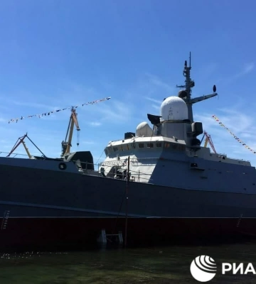 Британська розвідка проаналізувала знищення корабля «Циклон» у Криму