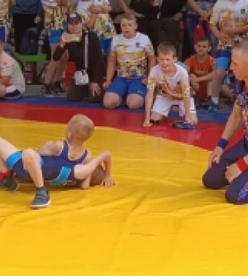У Баштанці відбувся відкритий обласний турнір з греко-римської боротьби