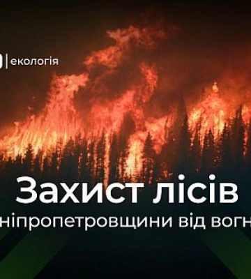 Як на Дніпропетровщині захищають ліси від пожеж