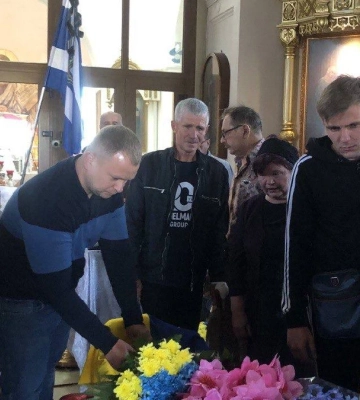 На Херсонщині попрощались з військовим Олександром Вєракши