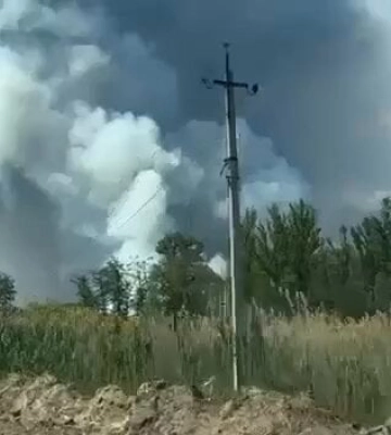 росіяни підпалили заповідний Серебрянський ліс на Луганщині (відео)
