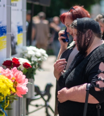 У Тернополі відкрили Алею памʼяті загиблих захисників «Незламні»