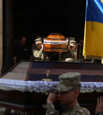 Сергій Шпілька і Іван Кавка. Львів прощається з уродженцями Херсонщини та Закарпаття