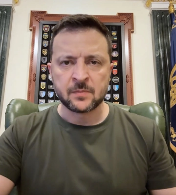 Звернення Володимира Зеленського наприкінці 820-го дня війни