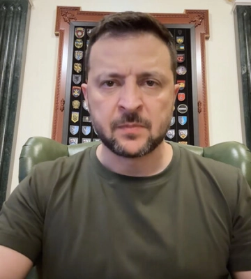 «Це можливо, бо Україна має обмеження в захисті». Зеленський прокоментував удар по Харкову
