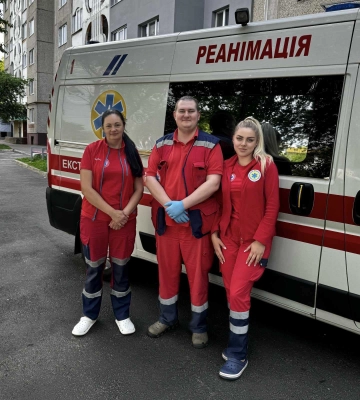 Бригада «екстренки» врятувала у Рівному пенсіонера, в якого зупинилось серце