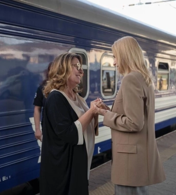 В Україну приїхала спікерка сенату Польщі Малгожата Кідава-Блонська