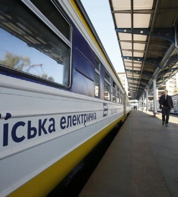 Київська кільцева електричка тимчасово змінює графік руху