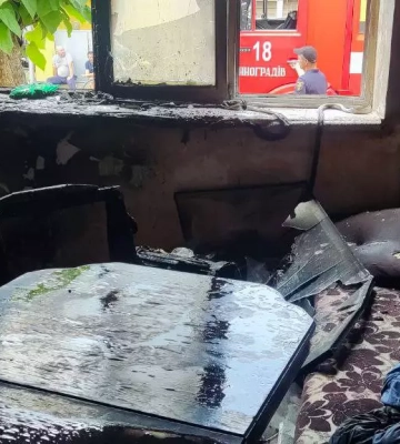Під час пожежі на Берегівщині врятовано жінку та її 4-річного онука