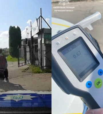 У Дубні водій напідпитку возив дитину на електроскутері