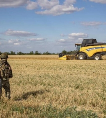 На окупованій частині Запорізької області розгорілася «зернова війна»