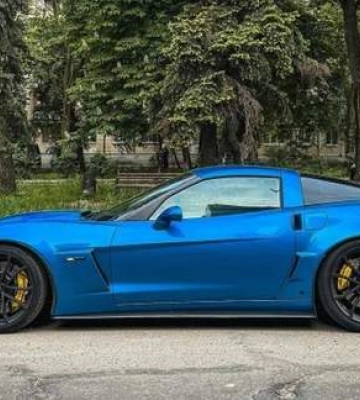 В Києві з’явився Chevrolet Corvette Z06 на 1100 кінських сил