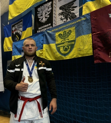 Старший лейтенант 93-ї бригади "Холодний Яр" здобув "золото" та "срібло" на чемпіонаті світу з карате